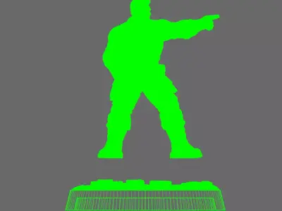 CT-All American Heroes Arch Duke 3D print model