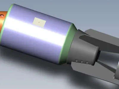 AO1  AO1 Sch  Submunition for cluster avia bomb 3D printable  3D model