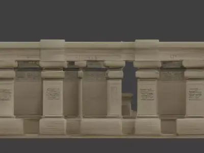 Ancient Egyptian Ritual Courtyard 3D Environment Analysis 3D model purchase