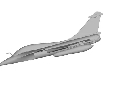 Dassault Rafale 3D model shop