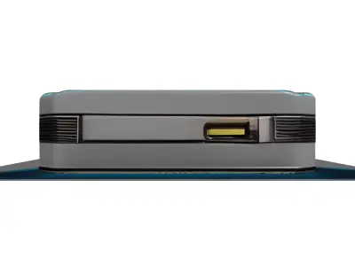 Futuristic Holographic Data Drive 3D model