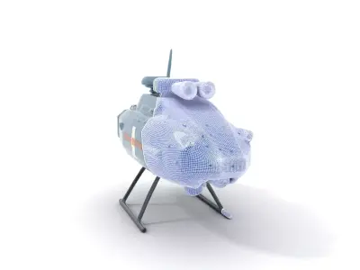 Sea Sentinel Aqua Drone model pack Low-poly 3D model