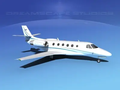 Cessna C560XL Citation V02 3D model