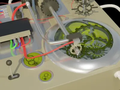 Time machine Free 3D model purchase