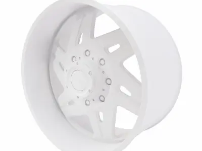 Car detailed alloy wheel   3D model