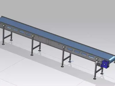 BELT CONVEYOR 3D model purchase