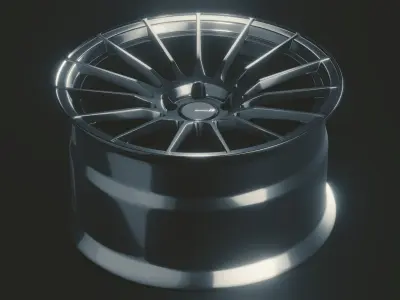 Enkei RS05RR - Wheel 3D model