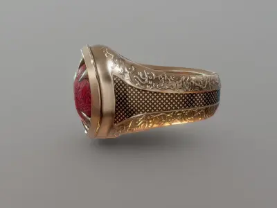  Golden Ring 3D model purchase
