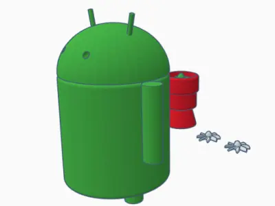 Flash Android Jet 3D model
