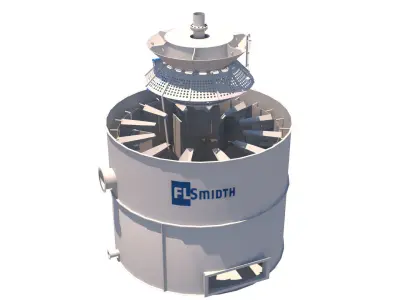 celda flotacion 3D model