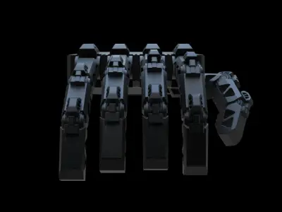 Robot hand 3D model purchase