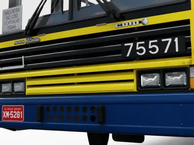 1991 Caio Padron Vitoria Madureira Candelaria MB OF-1318 3D model