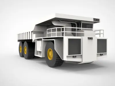 Terex MT6300AC Mining Truck 3D model
