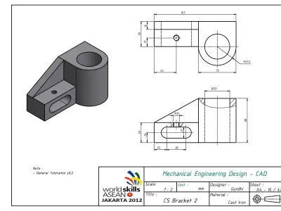 CS Bracket 2 Free 3D model