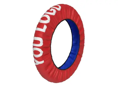 3D Tire Cover Model 3D model