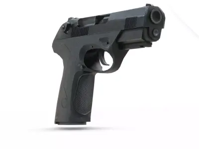 Beretta Px4 Storm 3D Model High Quality Rigged  Low-poly 3D model