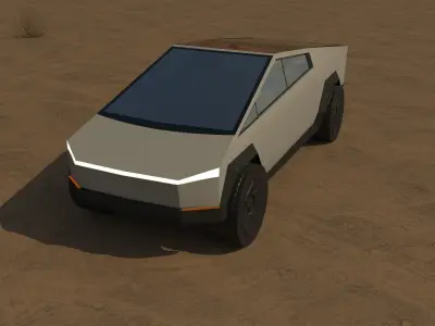 cyber truck 3D model buy
