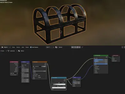 Treasure Chest 3D model