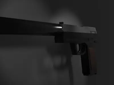 USP LowPoly free Free low-poly 3D model