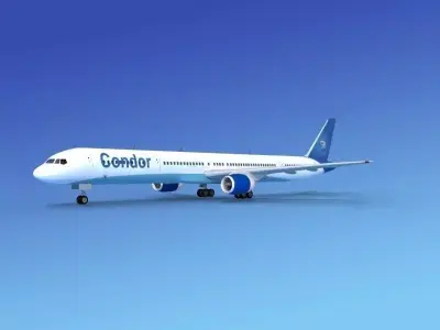 Boeing 757-300 Thomas Cook 2 3D model