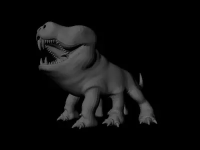 woola dinosaur 3D model