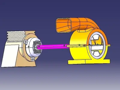 Blower Assembly 3D model