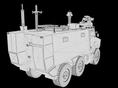 Griffon VBMR - French Army Vehicule 3D model