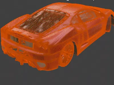 Ferrari 458 Italia - Hyper-Detailed Italian Exotic 3D model
