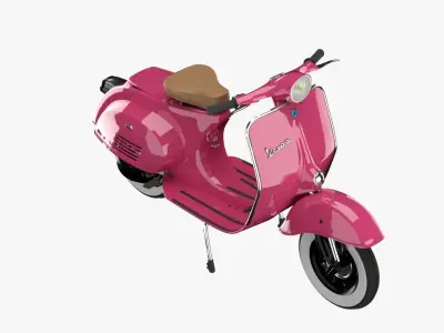 Vespa 1963 Custom 3D model