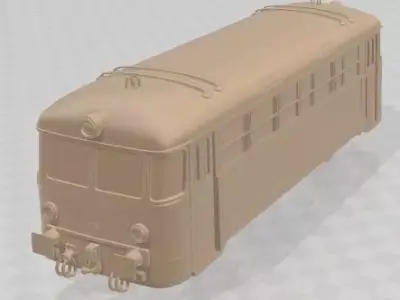 Locomotive - OBB 5081 Printable  3D print model