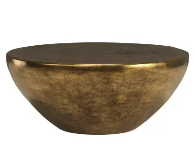 Gilded Dome Coffee Table 3D model