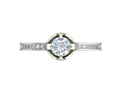 Wedding Ring  3D print model 139