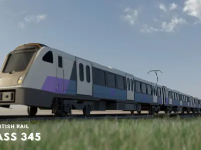 British Rail Class 345 3D model