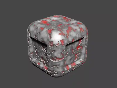 Material Rusty Metal 3D model