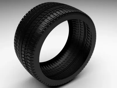 Car Wheel 3D model by erikyavrumyan