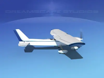 Cessna 152 Commuter V04 3D model