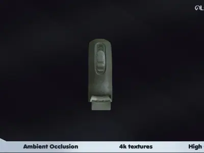 Measuring tape Low-poly 3D model purchase