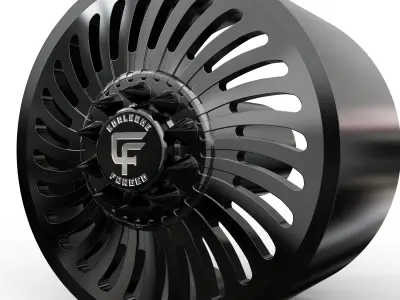 corleone front SICILIA DF dually wheel  3D print model