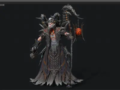 Orc sacrifice 3D model