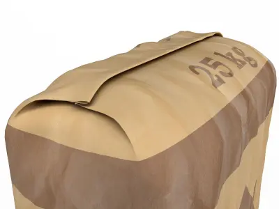 cement bag 3D model