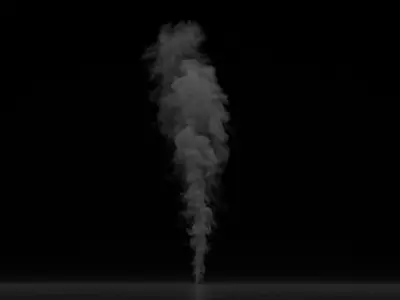 3D Smoke Signal Flare 3D model