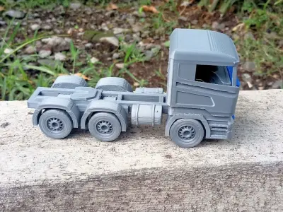truck miniature 3D print model