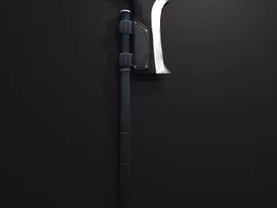 Sword axe Low-poly 3D model purchase