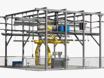  Automatic Vehicle Body Conveyor 