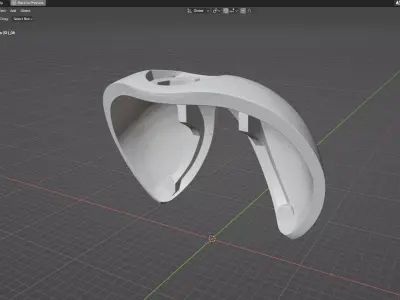Custom3Dprint Minifigure Accessory - Minifigure Wings S1 - 08 3D print model