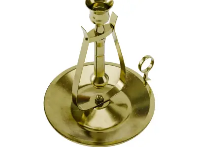 Brass Candle holder 3D model