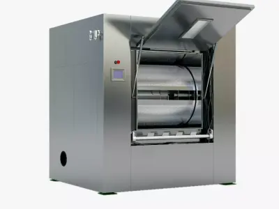 Industrial Washing Machine 3D model