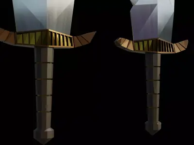 Sword Pack 1 Free low-poly 3D model