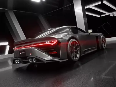 Toyota GR GT 2026 with Bonus Content 3D model
