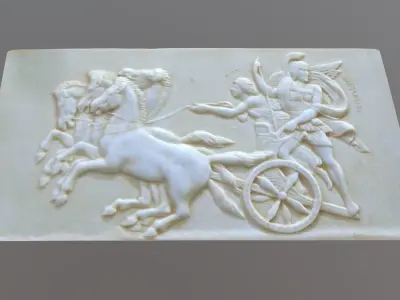 Alexander The Great-magnus-relief 3D model